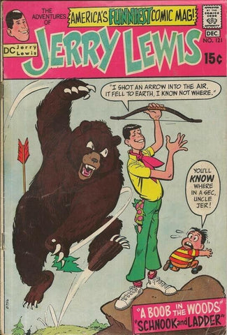 Adventures of Jerry Lewis #121 ORIGINAL Vintage 1970 DC Comics 