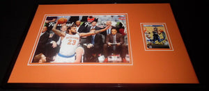 Derrick Williams Signed Framed 11x17 Dunk Photo Display Knicks Arizona