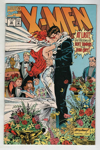 X-Men #30 VINTAGE 1994 Marvel Comics Scott & Jean Wedding