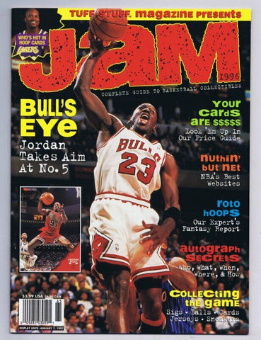 ORIGINAL Vintage 1996 Jam Magazine Michael Jordan 