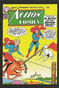 Action Comics #277 1961 4x5" Cover Postcard 2010 DC Comics Superman Supergirl