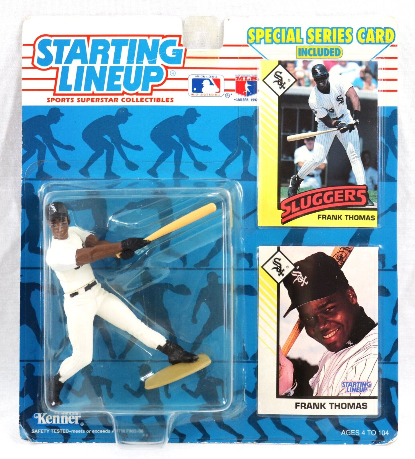 VINTAGE 1993 Starting Lineup SLU Action Figure Frank Thomas White Sox