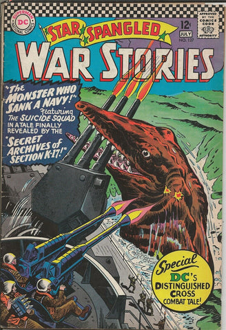 Star Spangled War Stories #127 ORIGINAL Vintage 1966 DC Comics