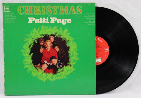 VINTAGE Patti Page Christmas LP Vinyl Record Album CL2414