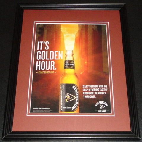 2013 Strongbow Hard Cider 11x14 Framed ORIGINAL Advertisement