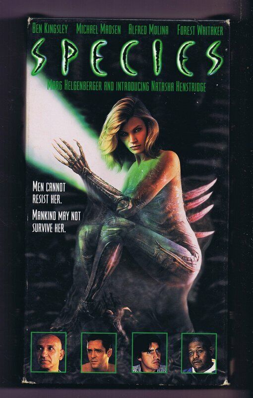 Species (1995) VINTAGE VHS Cassette 