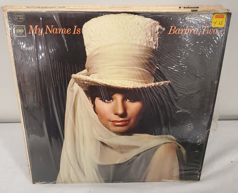 VINTAGE 1965 Barbra Streisand My Name is Barbra Two Album Vinyl LP Record Album