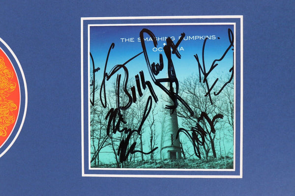 Smashing Pumpkins Signed Framed 16x20 Oceania CD + Photo Display CX