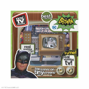 NEW SEALED 2021 Mini Tiny TV Classics Batman '66 w / Working Clips!