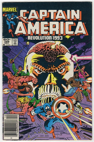 Captain America #288 ORIGINAL Vintage 1983 Marvel Comics Q*Bert