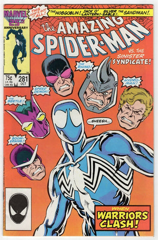 Amazing Spiderman #281 ORIGINAL Vintage 1986 Marvel Comics 