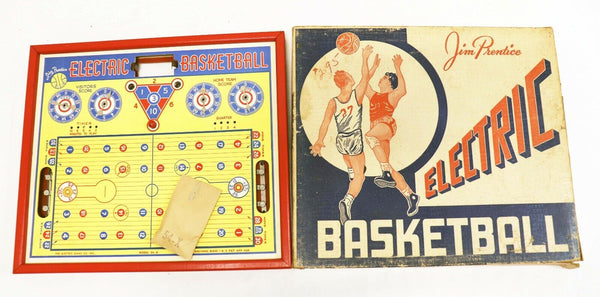 VINTAGE 1949 Electric Game Co Jim Prentice Electric Basketball Game