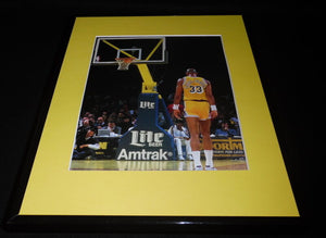 Kareem Abdul Jabbar Framed 11x14 Photo Display LA Lakers