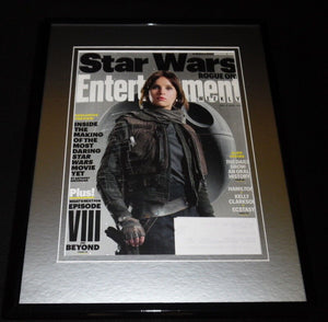 Star Wars Rogue One Framed 11x14 ORIGINAL Dec 2016 Entertainment Weekly Cover