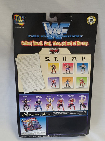 VINTAGE SEALED 1997 WWF STOMP Brian Pillman Action Figure