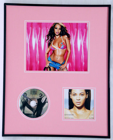 Beyonce Framed 16x20 I Am Sasha Fierce CD & Photo Set