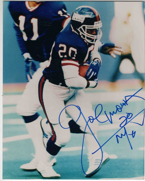 Joe Morris Signed 8x10 Photo Giants