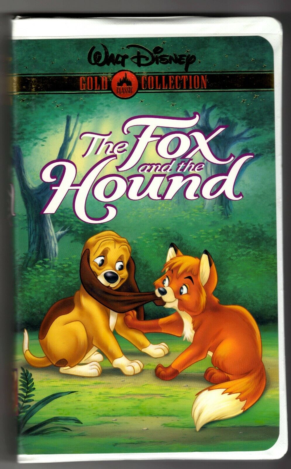 Fox and the Hound Disney VINTAGE VHS Clamshell Gold Edition