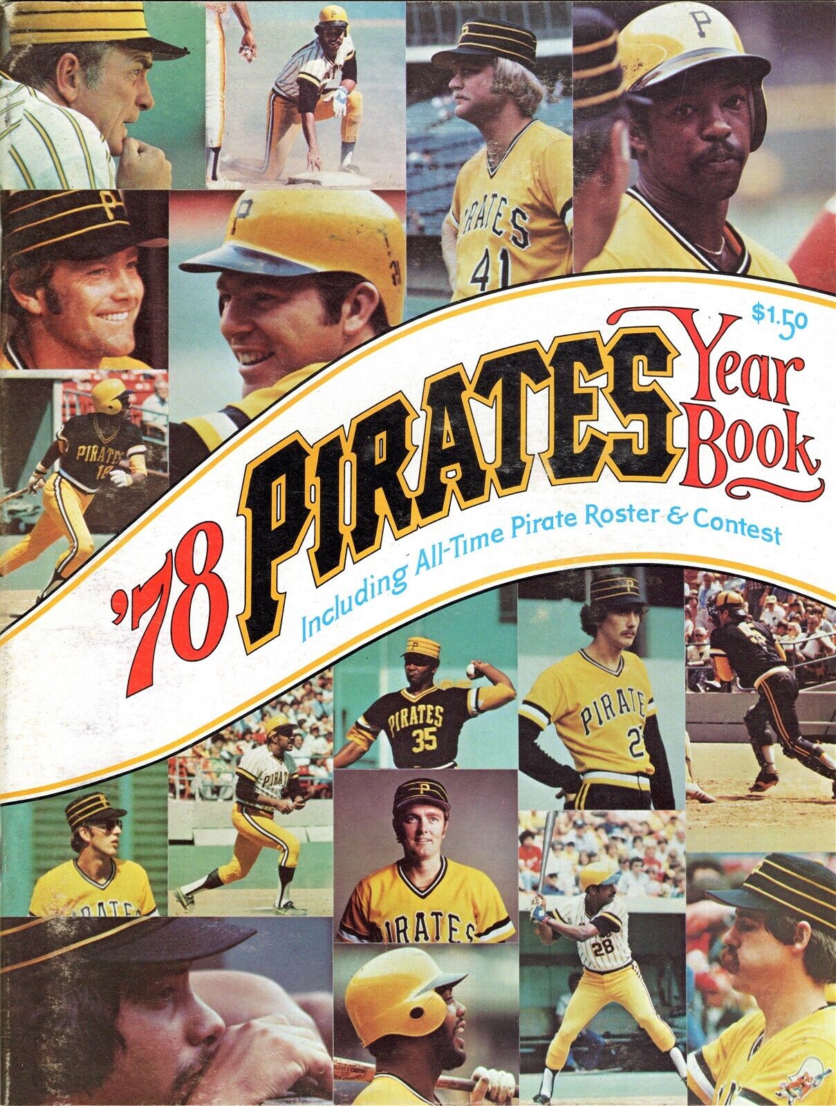 VINTAGE 1978 Pittsburgh Pirates Yearbook Willie Stargell Dave Parker