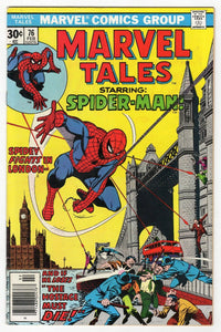 Marvel Tales #76 VINTAGE 1977 Marvel Comics Reprints Amazing Spider-Man 95