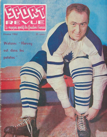 ORIGINAL Vintage February 1962 Sport Revue Magazine Red Kelly Maple Leafs