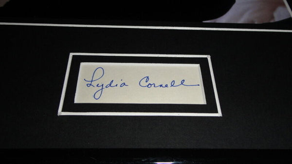 Lydia Cornell Signed Framed 11x14 Photo Display Too Close For Comfort