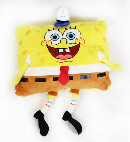 VINTAGE 2011 Nickelodeon Spongebob Squarepants My Pillow Pets 11" Plush Doll