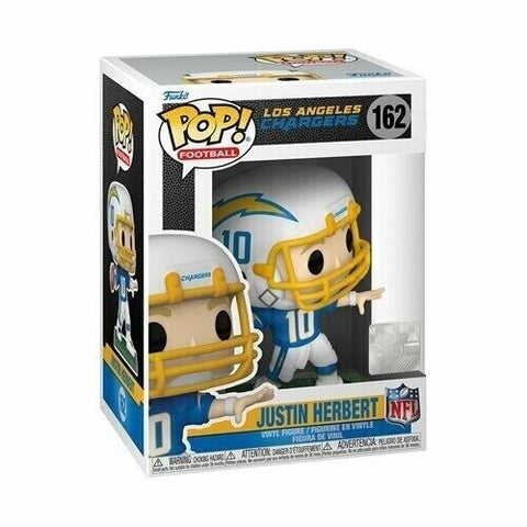 NEW SEALED 2021 Funko Pop Figure NFL LA Chargers Justin Herbert