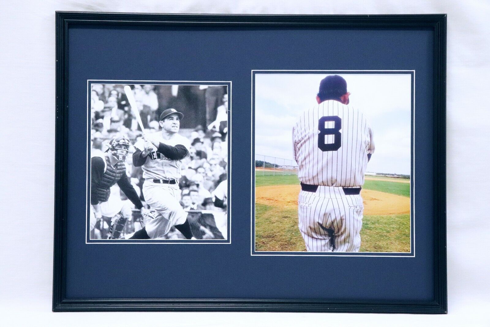 Yogi Berra Framed 18x24 Photo Set NY Yankees