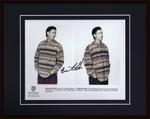 Sasha Mitchell Signed Framed 11x14 Photo Display Step by Step Cody Lambert TGIF