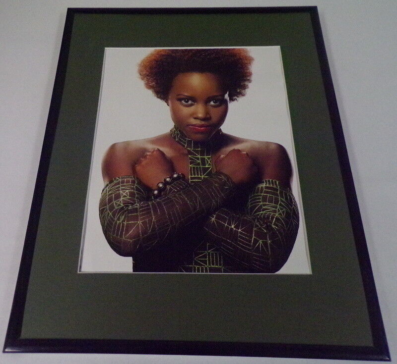 Lupita Nyong'o Black Panther Nakia Framed 11x14 Photo Display