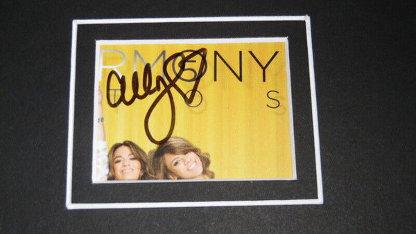 Fifth Harmony Group Signed Framed 16x20 Photo Display Ally Lauren Dinah Normandi