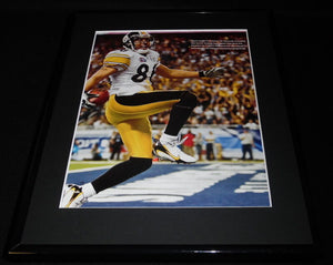 Hines Ward Super Bowl XL TD Framed 11x14 Photo Display Steelers