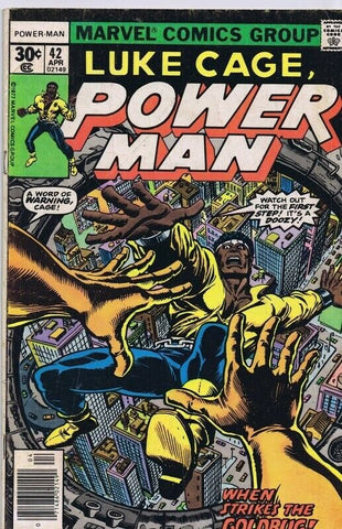 Luke Cage Power Man #42 ORIGINAL Vintage 1977 Marvel Comics 