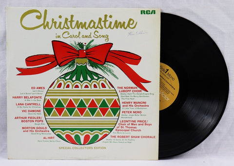 VINTAGE Christmastime In Carol And Song LP Vinyl Record Album PRM271