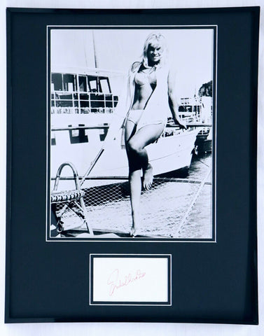 Julie Christie Signed Framed 16x20 Photo Display Dr Zhivago