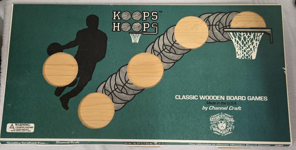 VINTAGE Koops Hoops Basketball Board Game