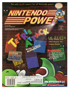 VINTAGE Nintendo Power Magazine #87 Tetris Attack Donkey Kong Land w/ poster