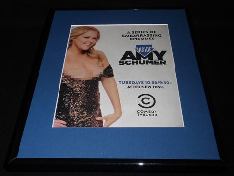 Inside Amy Schumer 2015 Framed 11x14 ORIGINAL Advertisement Comedy Central