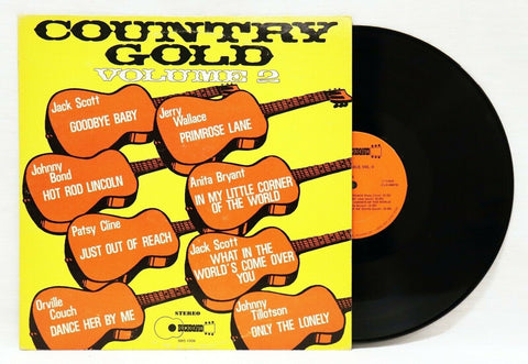 VINTAGE Country Gold Vol 2 Vinyl Record Album BBS 1006 Patsy Cline