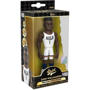 NEW SEALED 2022 Funko Gold NBA Pelicans Zion Williamson 5" Action Figure