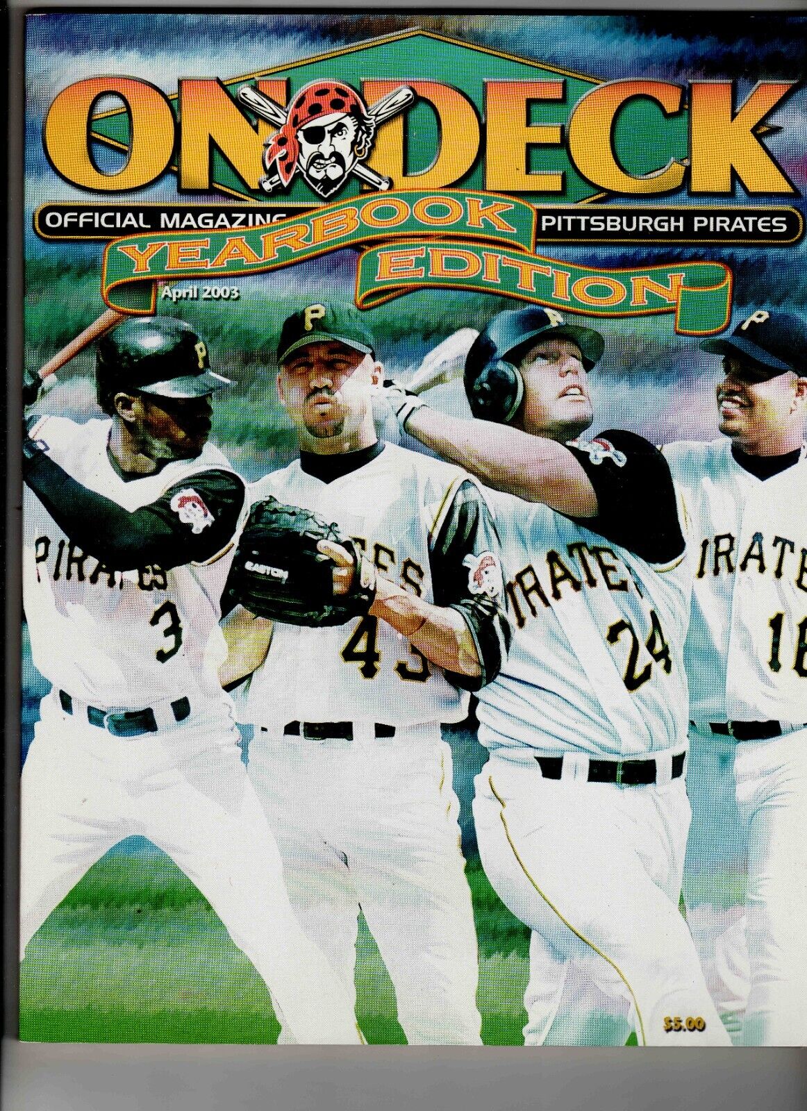 VINTAGE 2003 Pittsburgh Pirates On Deck Magazine Yearbook Edition