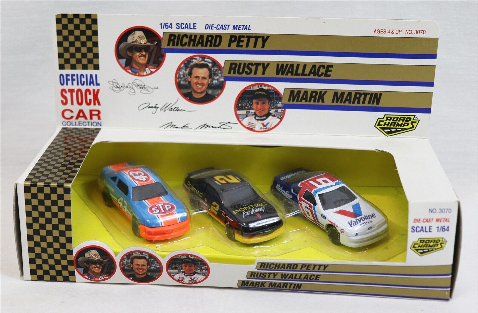 VINTAGE 1992 Racing Champions Richard Petty Wallace Martin 1:64 Diecast