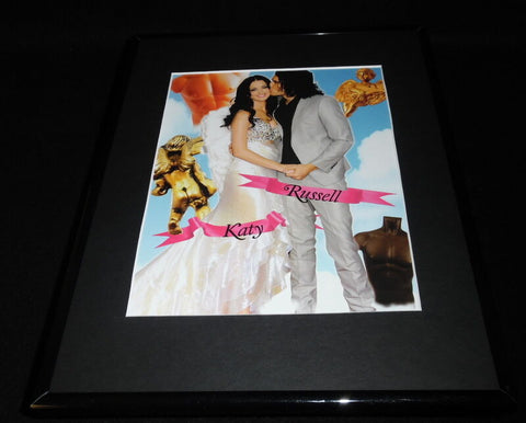 Katy Perry & Russell Brand Framed 11x14 Photo Display 