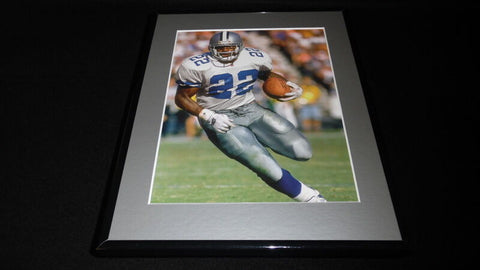 Emmitt Smith Cowboys Framed 11x14 Photo Display 