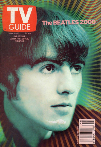 ORIGINAL Vintage Nov 11 2000 TV Guide No Label Paul McCartney Beatles