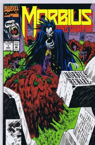 Morbius the Living Vampire #7 ORIGINAL Vintage 1993 Marvel Comics 