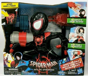 NEW SEALED 2018 Into the SpiderVerse Shockstrike Miles Morales Spider-Man Figure