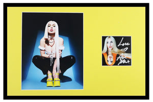 Ava Max Signed Framed 12x18 Photo Display