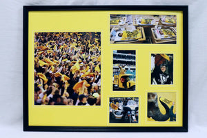 Myron Cope Steelers Terrible Towel Framed 18x24 Photo Display Sidney Crosby